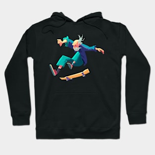 Old  skate trick Hoodie